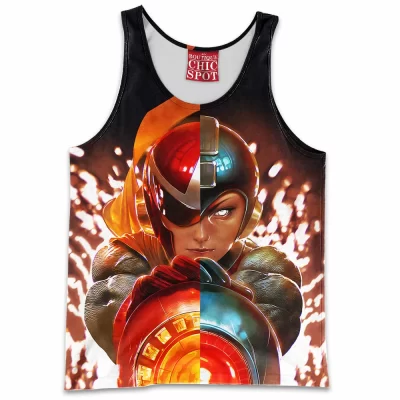 Game Tank-Top, Rockman Tank-Top, Megaman Tank-Top