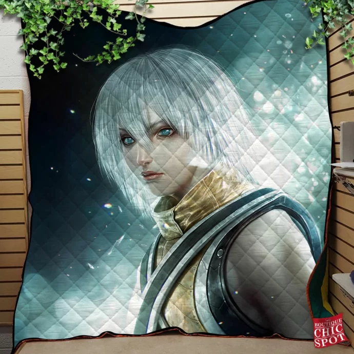 Riku Kingdom Hearts Quilt Blanket