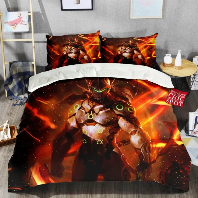 Genji Overwatch Bedding Set