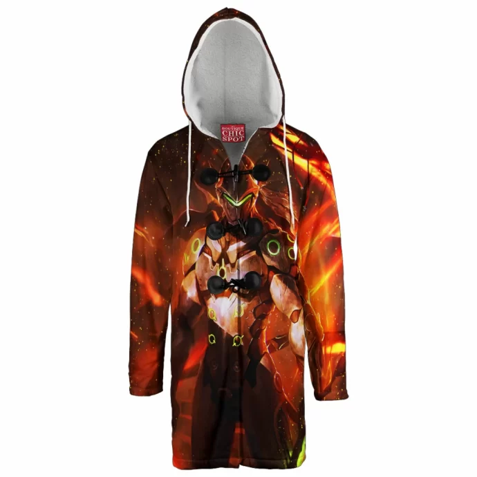 Genji Overwatch Hooded Cloak Coat