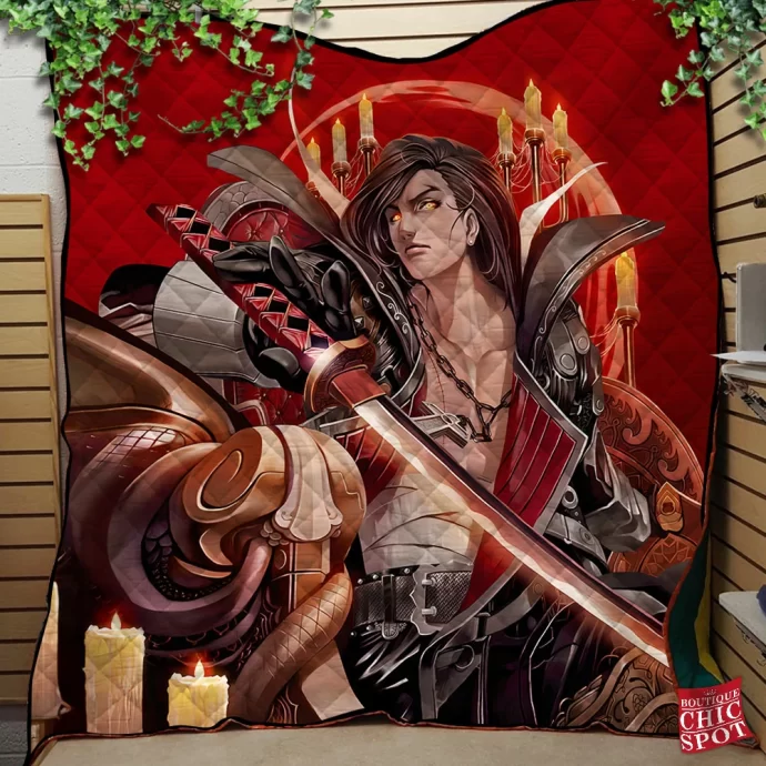 Castlevania Quilt Blanket