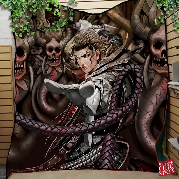 Castlevania Quilt Blanket