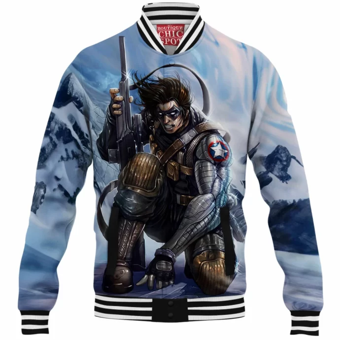 Captain America: The Winter Soldier Baseball Jacket