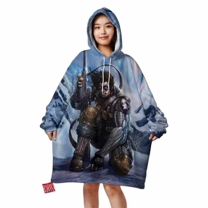 Captain America: The Winter Soldier Blanket Hoodie