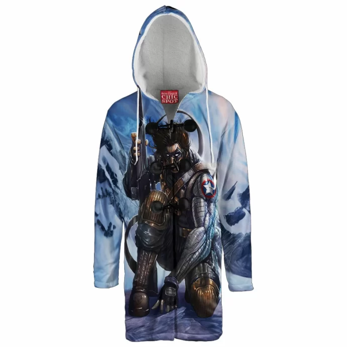 Captain America: The Winter Soldier Hooded Cloak Coat