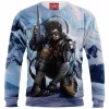 Abstract Sweatshirt, Comic Sweatshirt, Superhero Sweatshirt