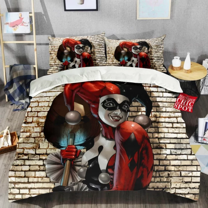 Harley Quinn Bedding Set