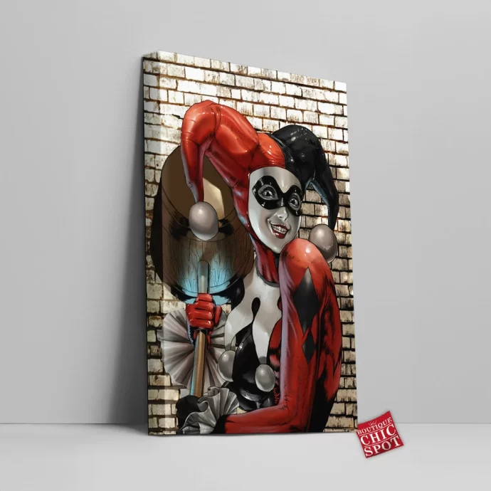 Harley Quinn Canvas Wall Art