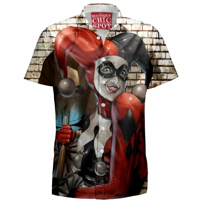 Harley Quinn Hawaiian Shirt