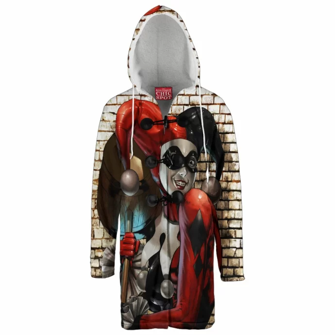 Harley Quinn Hooded Cloak Coat