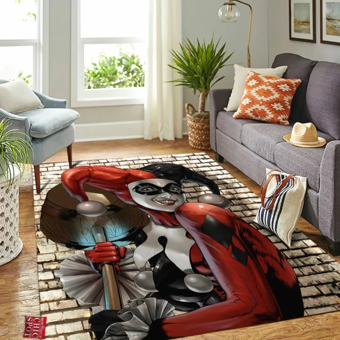 Harley Quinn Rectangle Rug