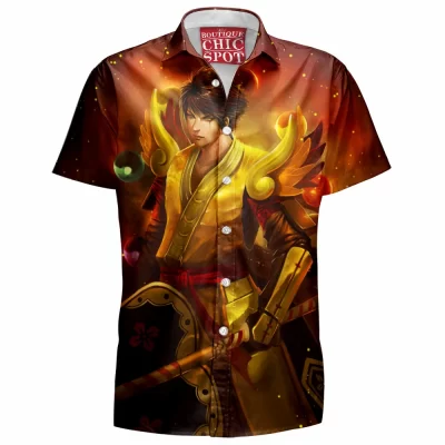 Ninja Saga Hawaiian-Shirt, Game Hawaiian-Shirt