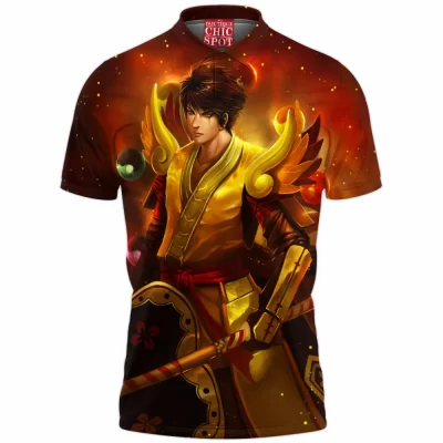 Ninja Saga Polo Shirt, Game Polo Shirt