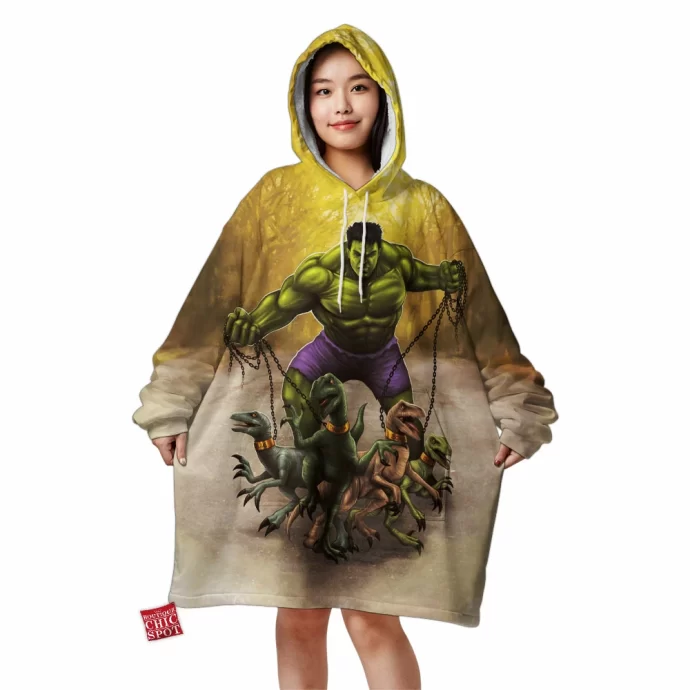 Hulk Blanket Hoodie