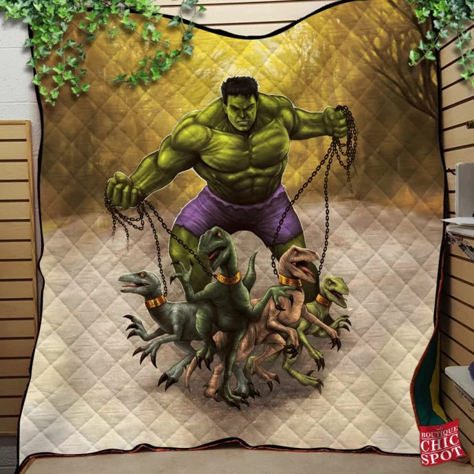 Hulk Quilt Blanket