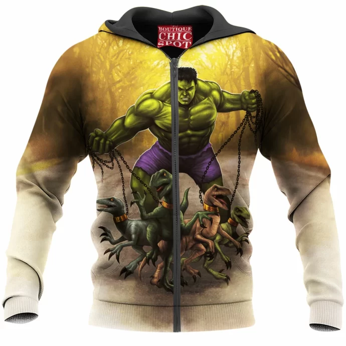 Hulk Zip Hoodie