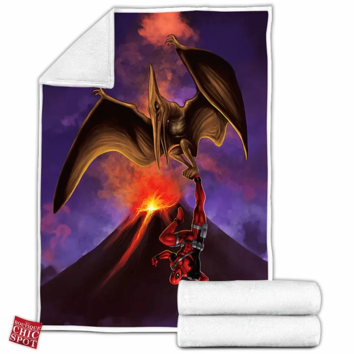 Deadpool Fleece Blanket