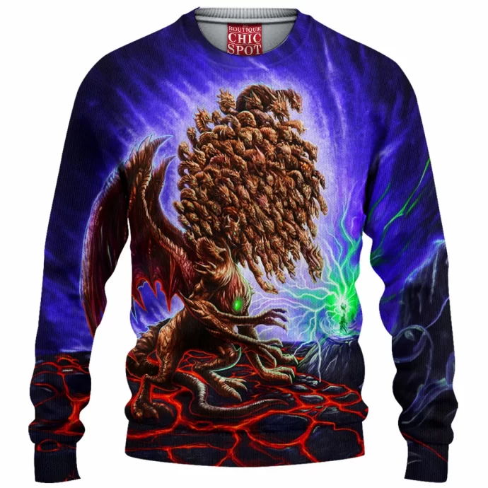 Epic Dragon Knitted Sweater