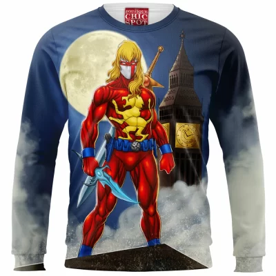 Comic Sweatshirt, Superhero Sweatshirt