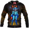Game Zip-Hoodie, Megaman Zip-Hoodie