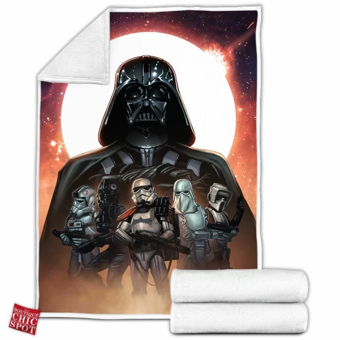 Lord Vader Fleece Blanket