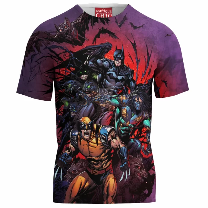 Batman The Darkness Wolverine T-Shirt