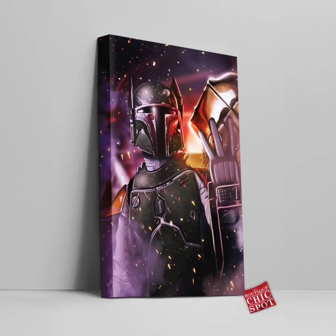 Boba Fett Canvas Wall Art