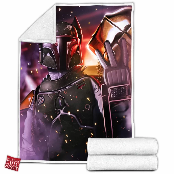 Boba Fett Fleece Blanket