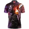 Boba Fett Polo Shirt, Sci-Fi Polo Shirt, Star Wars Polo Shirt