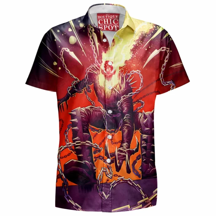 Ghost Rider Venom Hawaiian Shirt