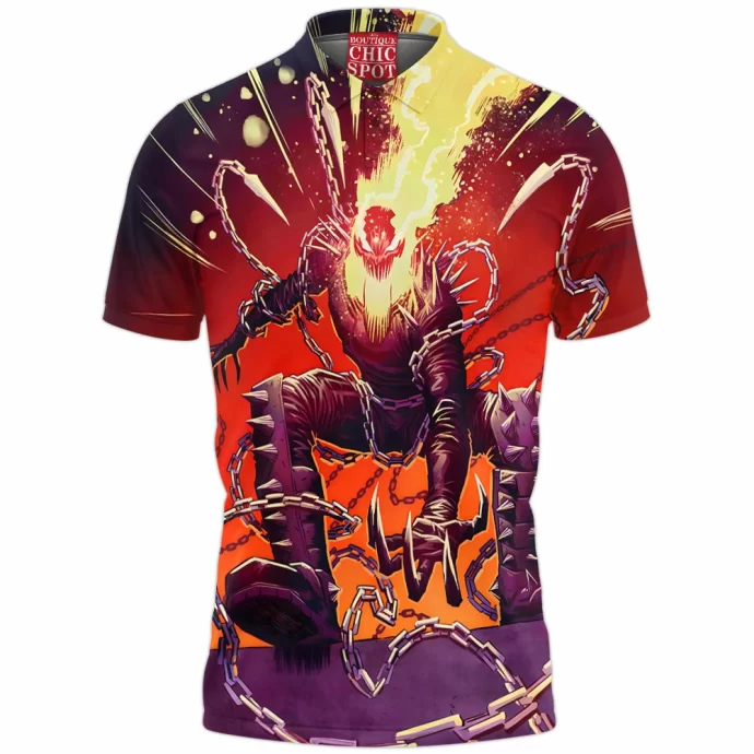 Ghost Rider Venom Polo Shirt