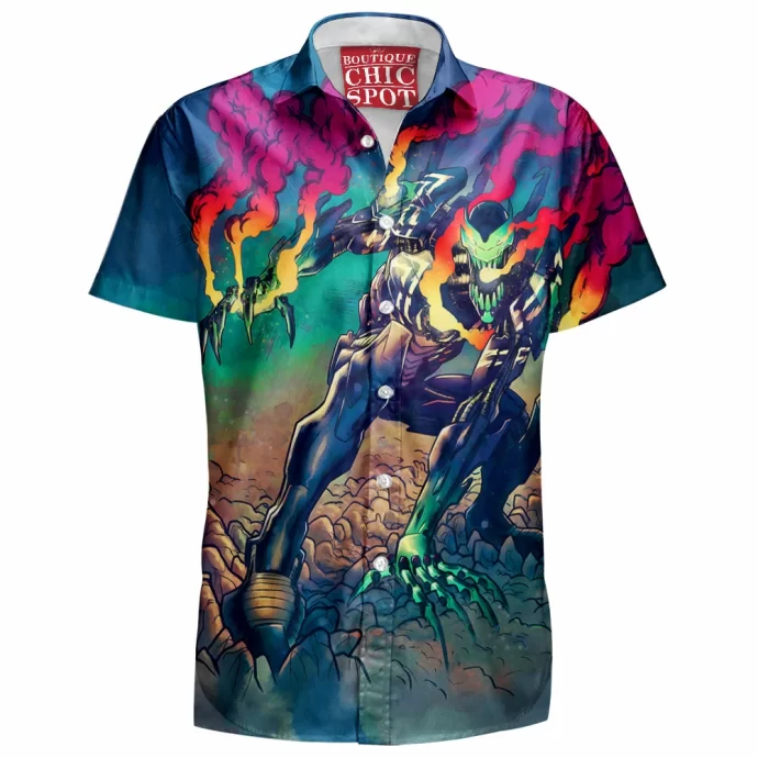 Iron Man Venom Hawaiian Shirt