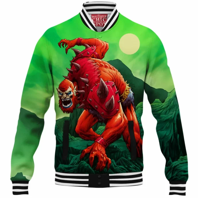 Beast Man Baseball Jacket