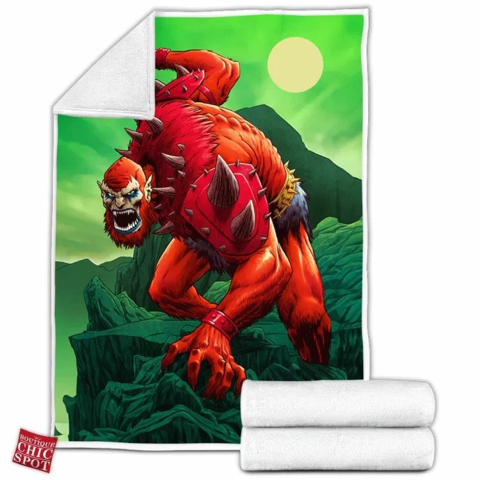 Beast Man Fleece Blanket