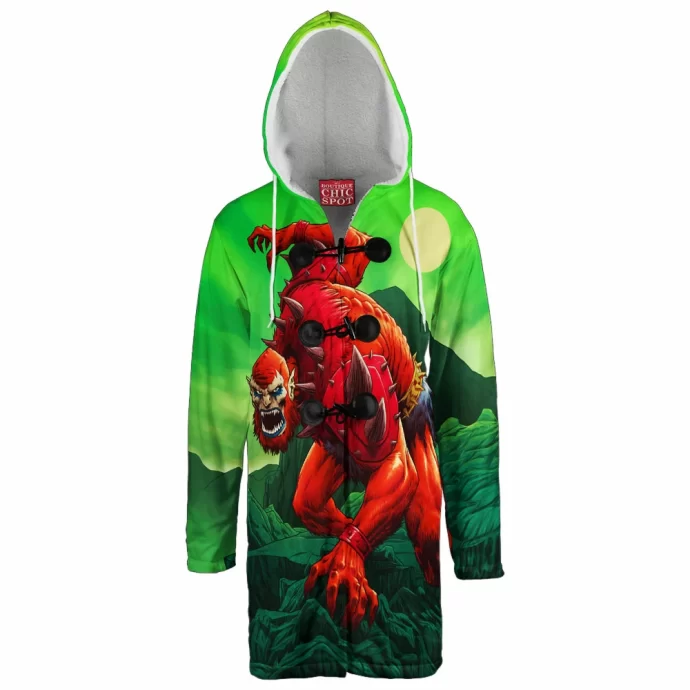 Beast Man Hooded Cloak Coat