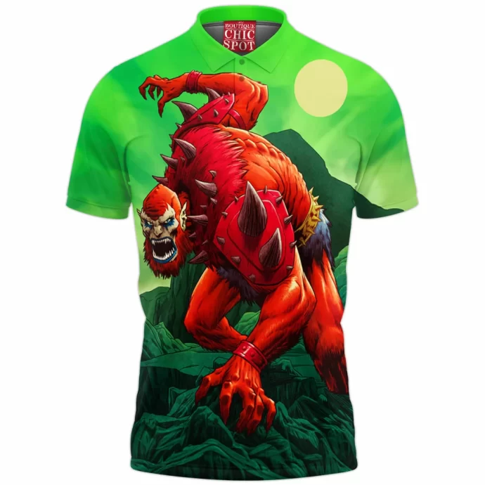 Beast Man Polo Shirt