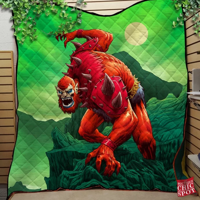 Beast Man Quilt Blanket