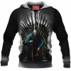Friday The 13th Fleece-Hoodie, Horror Fleece-Hoodie, Jason Voorhees Fleece-Hoodie