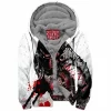 Horror Zip-Fleece-Hoodie, Predator Zip-Fleece-Hoodie, Sci-Fi Zip-Fleece-Hoodie