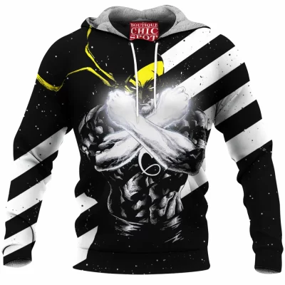Comic Fleece-Hoodie, Iron Fist Fleece-Hoodie