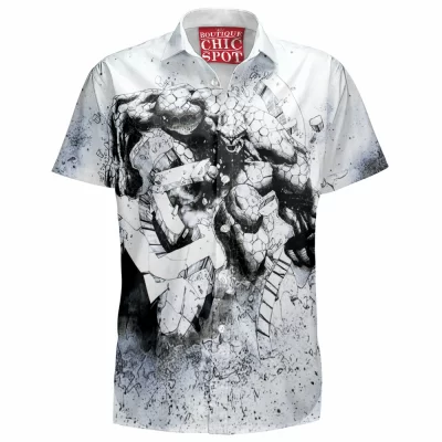 Ben Grimm Hawaiian-Shirt, Comic Hawaiian-Shirt, The Thing Hawaiian-Shirt