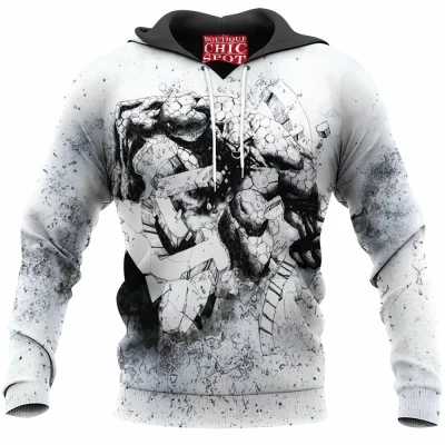 Ben Grimm Hoodie, Comic Hoodie, The Thing Hoodie