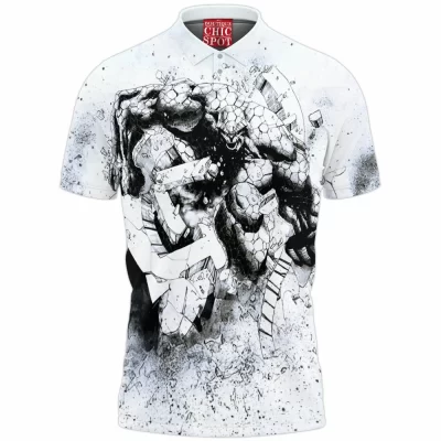 Ben Grimm Polo Shirt, Comic Polo Shirt, The Thing Polo Shirt