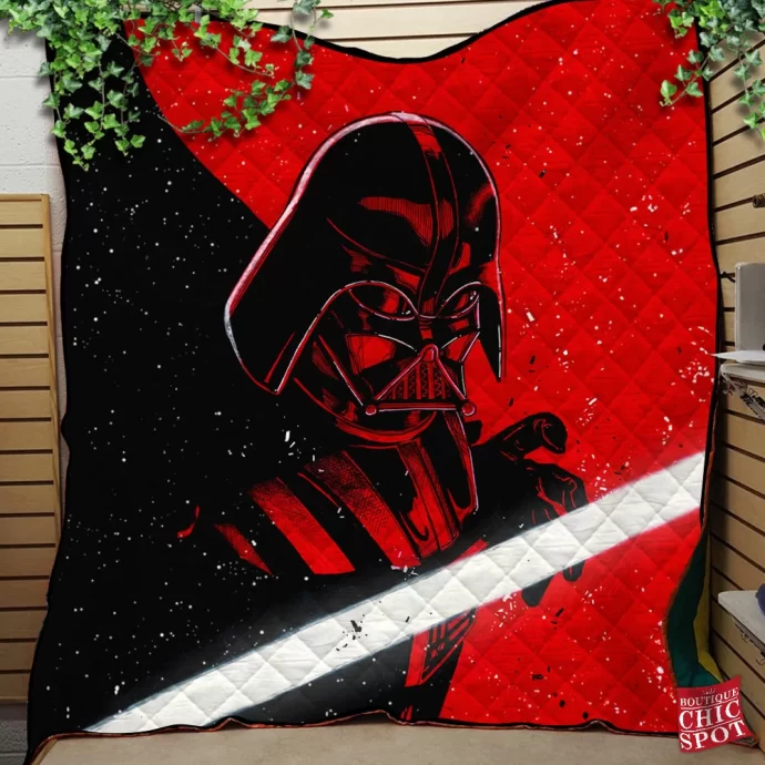 Darth Vader Quilt Blanket