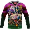 Cuphead Fleece-Hoodie, Game Fleece-Hoodie