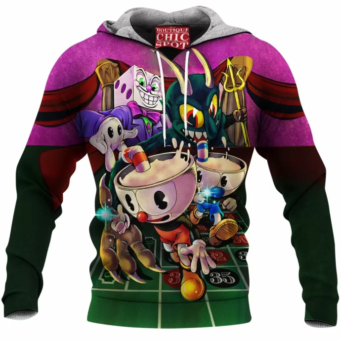 Cuphead Fleece Hoodie