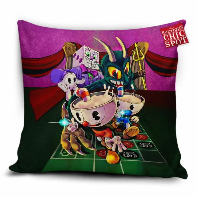 Cuphead Pillow Cover