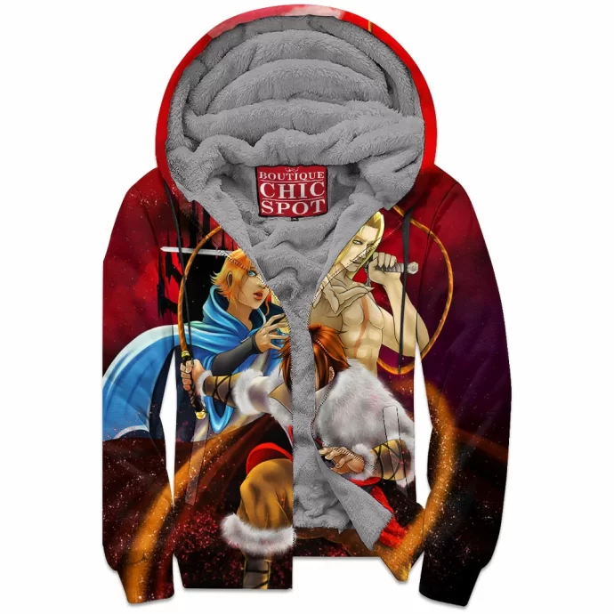 Castlevania Zip Fleece Hoodie