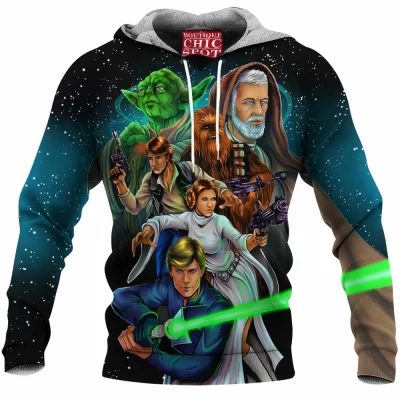 Heroes Of The Rebellion Fleece-Hoodie, Sci-Fi Fleece-Hoodie, Star Wars Fleece-Hoodie