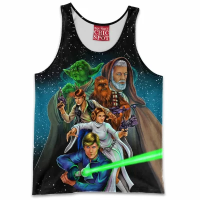 Heroes Of The Rebellion Tank-Top, Sci-Fi Tank-Top, Star Wars Tank-Top